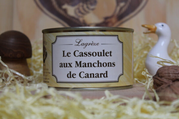 Lagrèze Cassoulet aux manchons de canard CASSMANC400