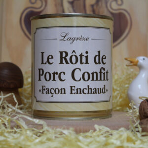 Lagrèze Rôti de porc confit façon anchaud ROPOCO800