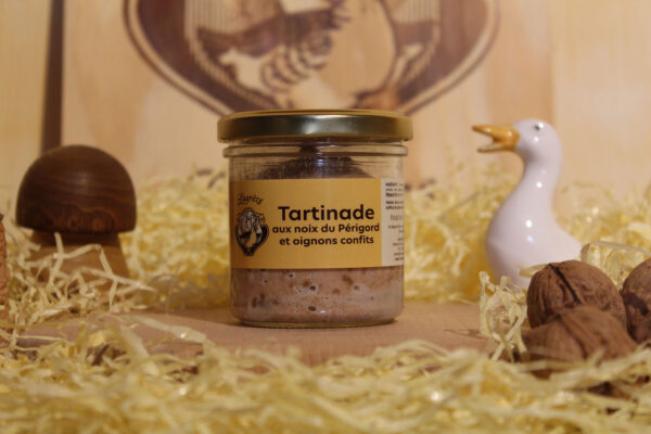 lagreze foie gras sarlat vezac tartinade aux noix du périgord et oignons confits